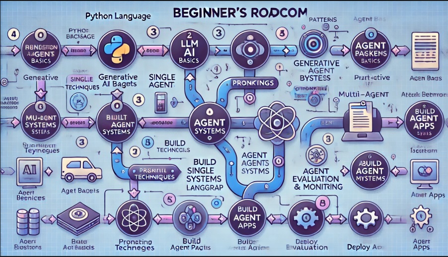 LLM AI Agents Beginner Roadmap